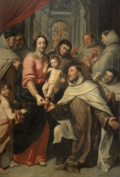 The Virgin of the Carmelites by Peter van Lint